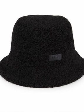 UGG Sherpa Bucket Hat Black S/M P/M